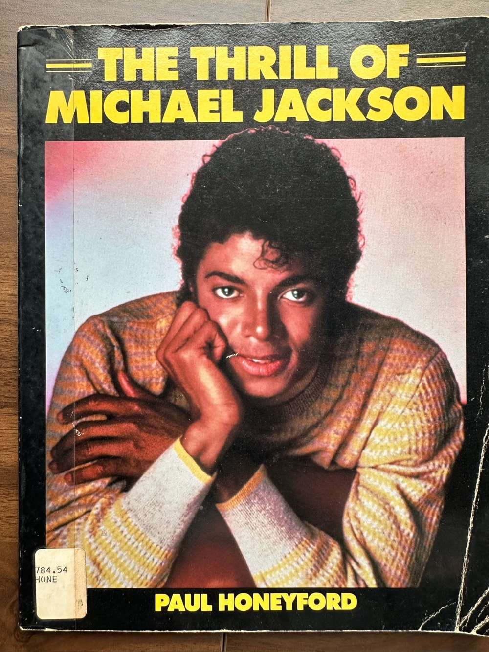 MICHAEL JACKSON The Thrill Of Michael Jackson Paperback 1984 Indiana Library